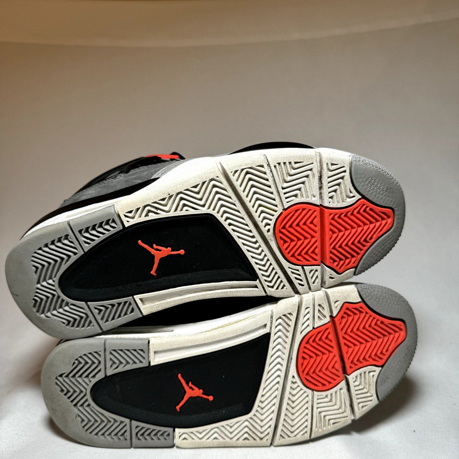 Air Jordan 4 Retro GS Infrared Kids Shoes - Size 5