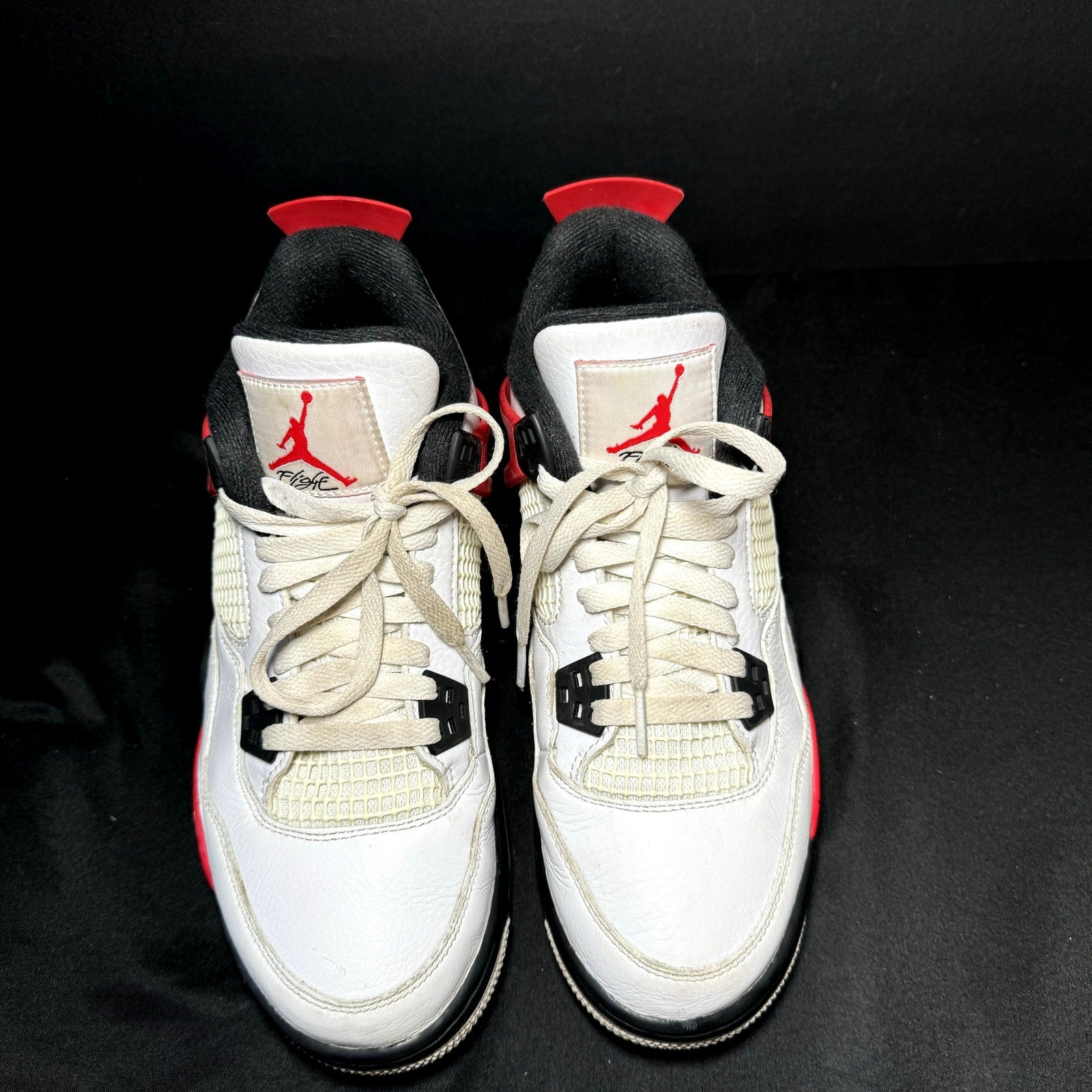 Air Jordan 4 Retro GS Red Cement Kids Shoes - Size 6.5