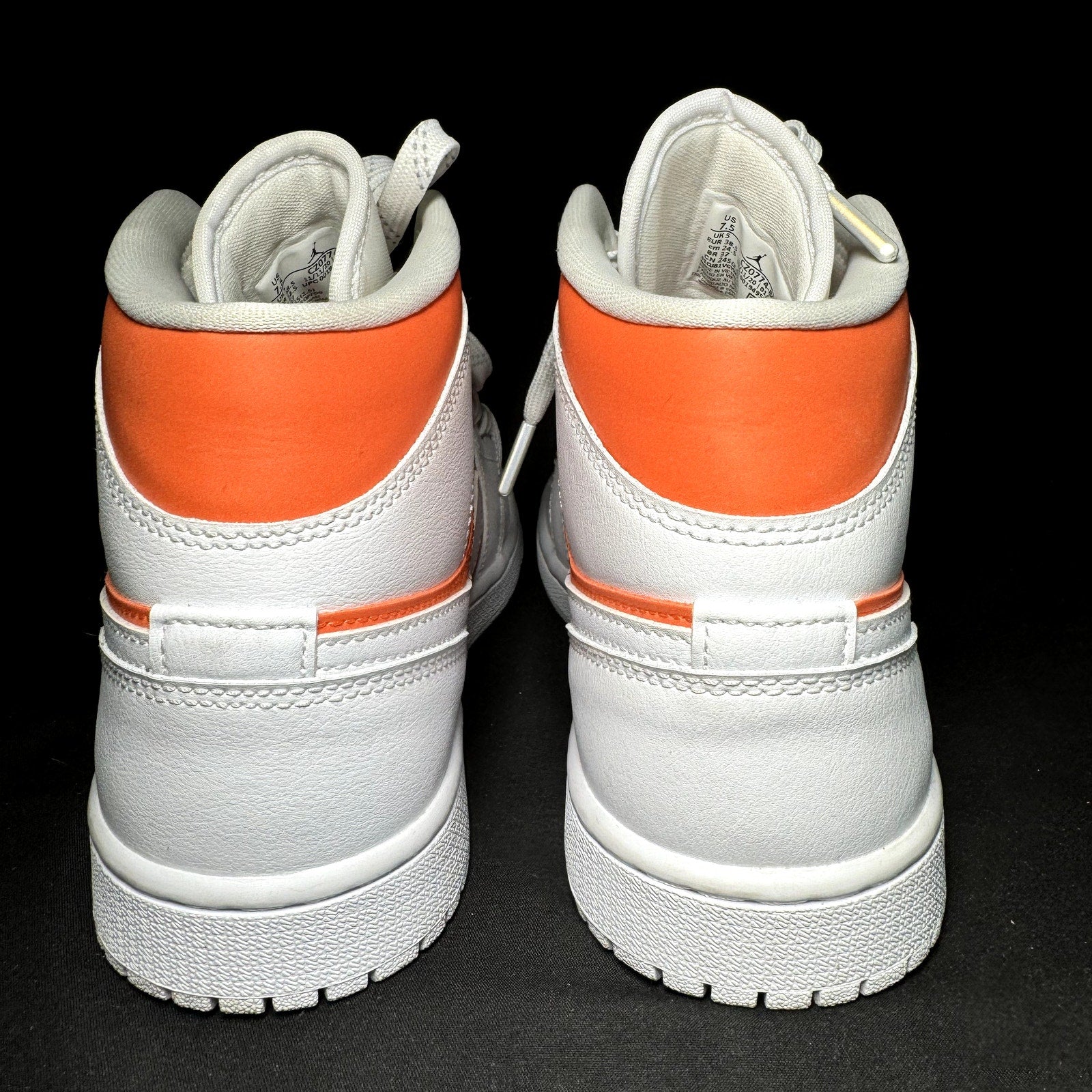 Air Jordan 1 Mid SE Bright Citrus Women's Shoes  - Size 7.5