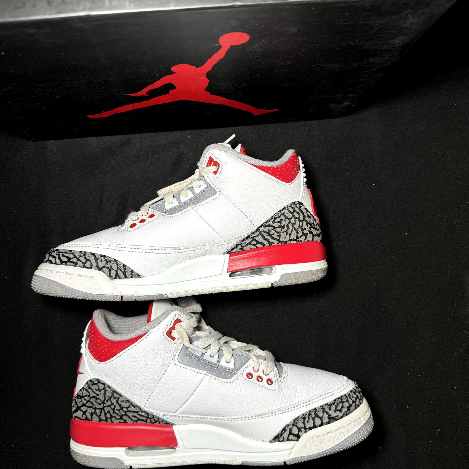 Air Jordan 3 Retro GS Fire Red 2022 Kids Shoes - Size 5