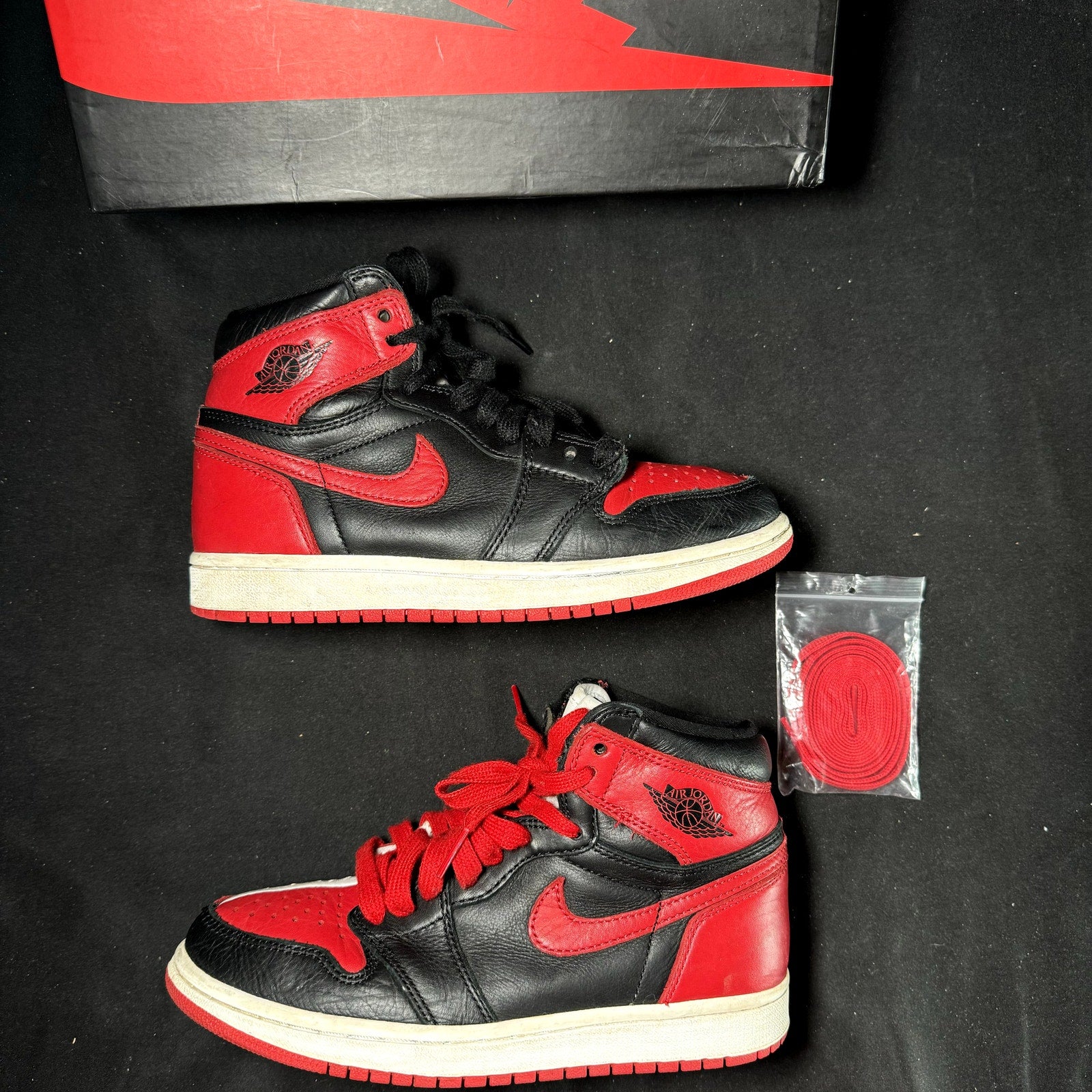 Air Jordan 1 Retro High OG NRG Homage to Home 2018 Kids Shoes - Size 4.5