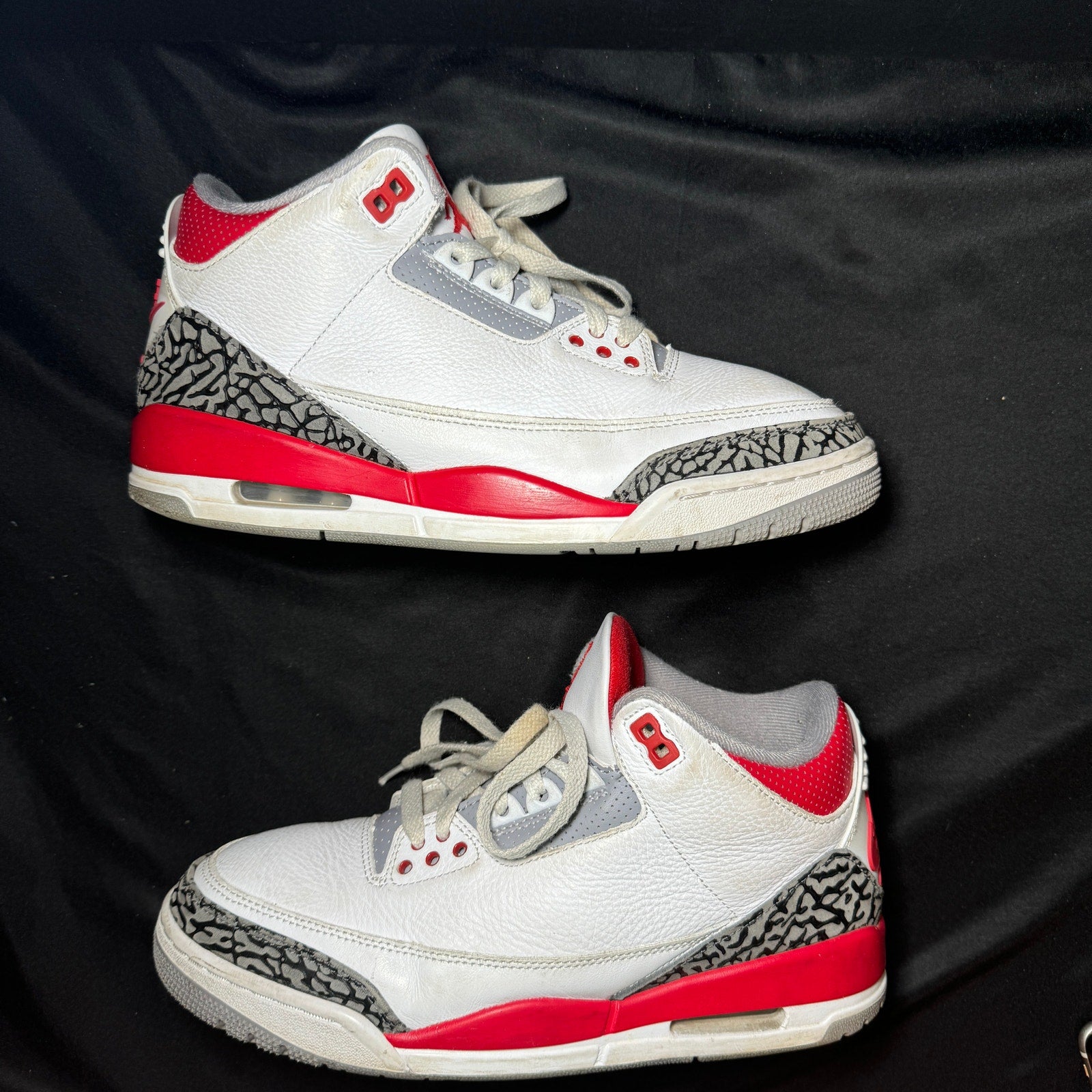 Air Jordan 3 Retro Fire Red 2022 Men's Shoes - Size 8