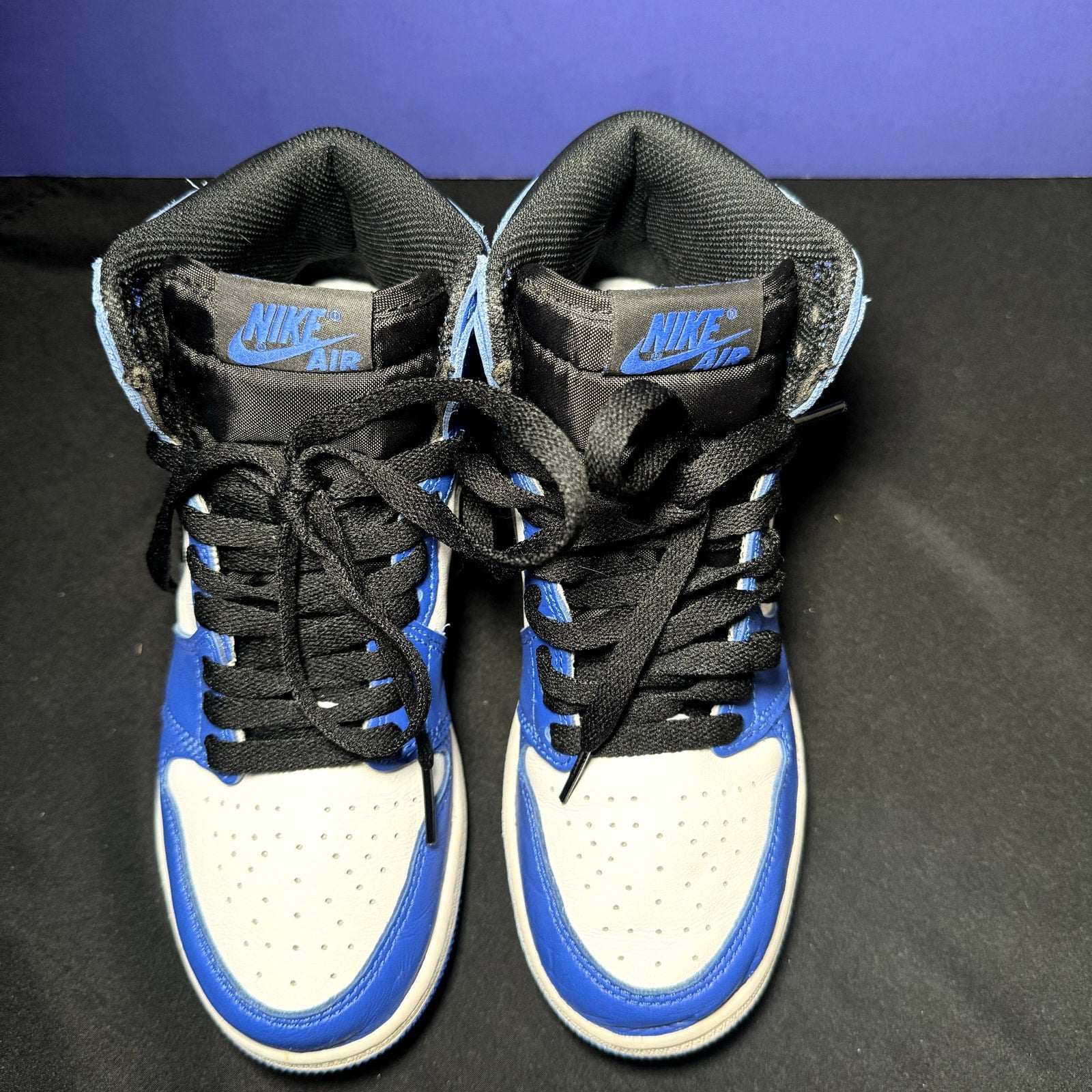 Air Jordan 1 Retro High OG BG Game Royal Kids Shoes - Size 4.5