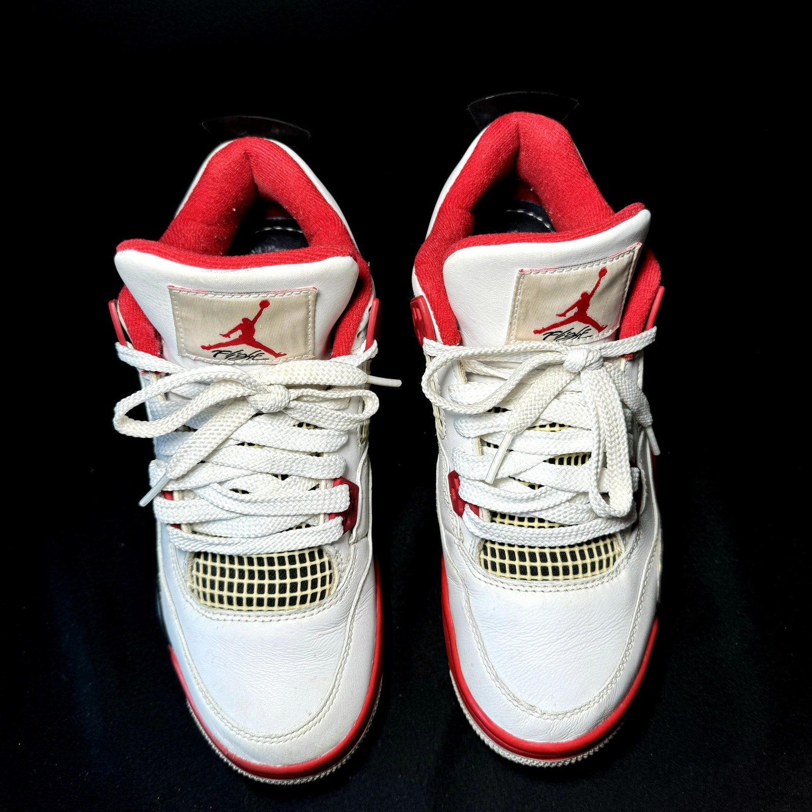 Air Jordan 4 Retro OG GS Fire Red 2020 Kids Shoes - Size 7