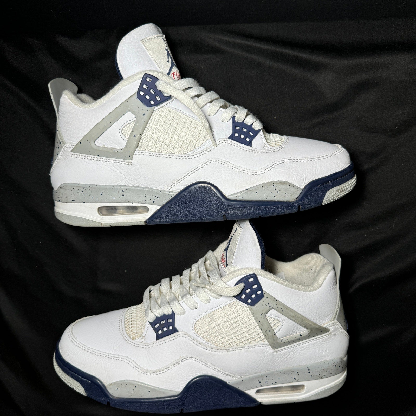 Air Jordan 4 Retro Midnight Navy Men's Shoes - Size 11