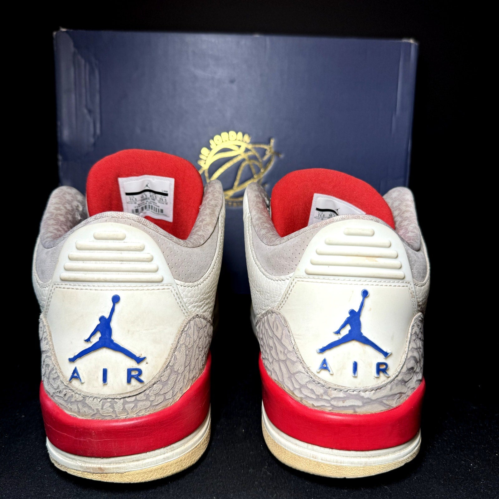 Air Jordan 3 Retro International Flight Men's Shoes - Size 11.5