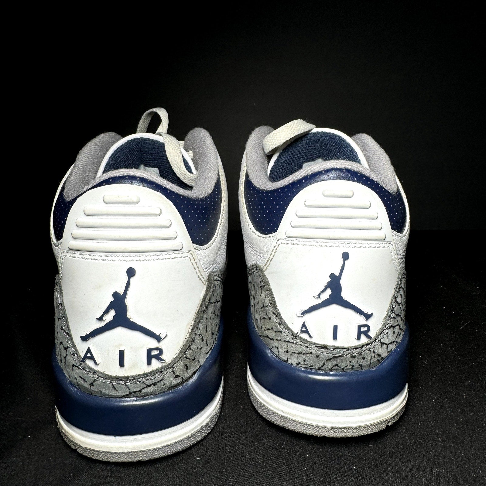 Air Jordan 3 Retro Midnight Navy Men's Shoes - Size 8.5