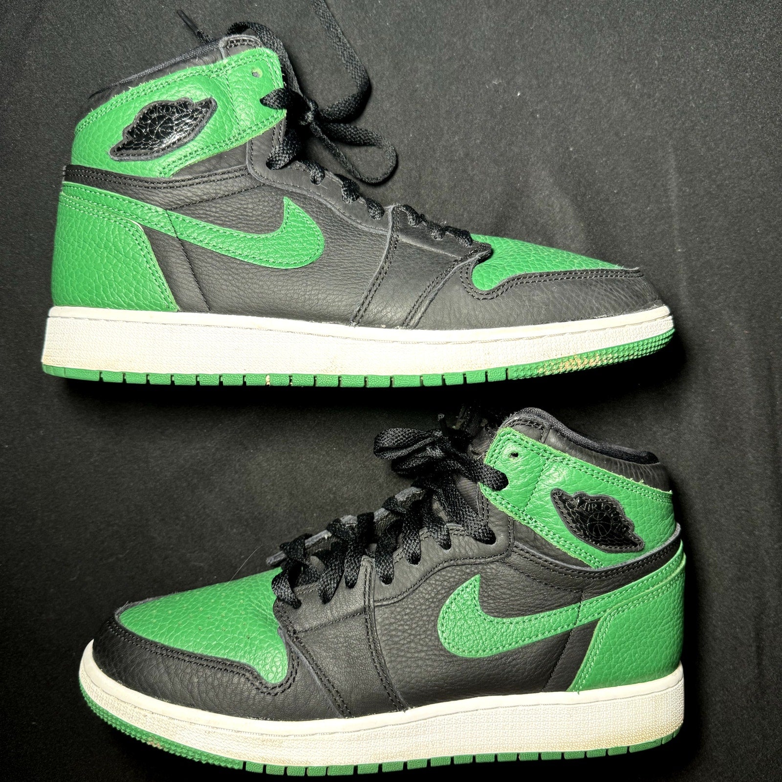 Air Jordan 1 Retro High OG GS Pine Green 2.0 Kids Shoes - Size 7