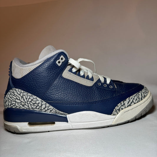 Air Jordan 3 Retro Georgetown Men's Shoes - Size 10