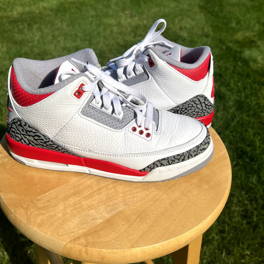 Air Jordan 3 Retro GS Fire Red 2022 Men's Shoes - Size 6.5