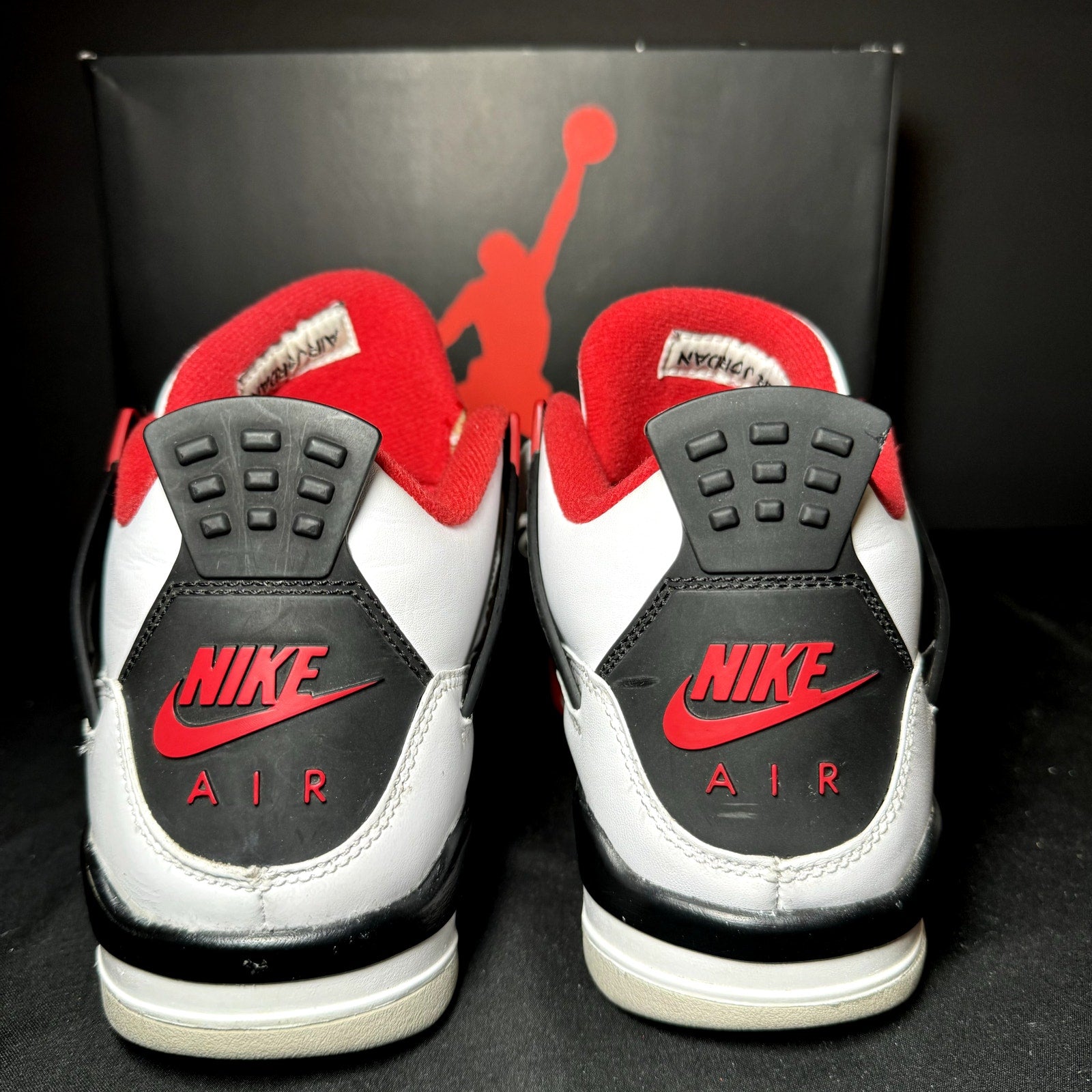 Air Jordan 4 Retro OG GS Fire Red 2020 Kids Shoes - Size 6