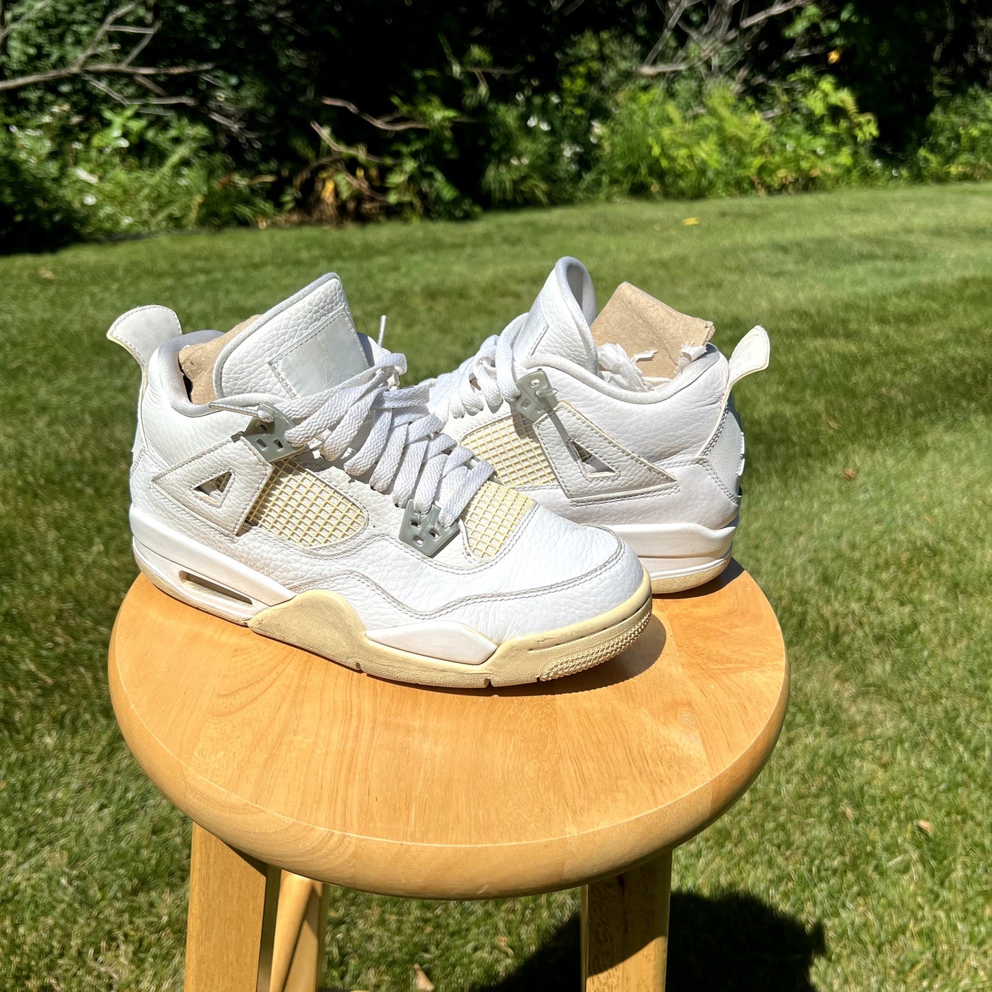 Air Jordan 4 Retro GS Pure Money 2017 Men's Shoes - Size 6