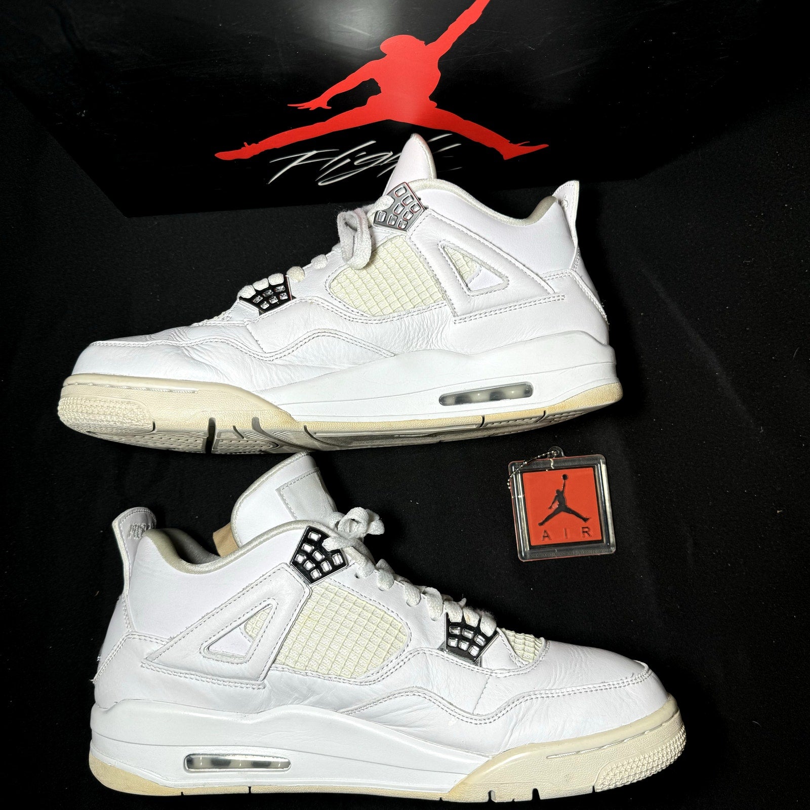 Air Jordan 4 Retro Pure Money 2017 Men's Shoes - Size 12