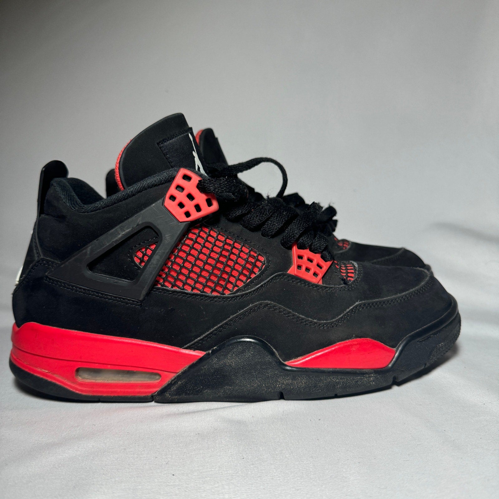 Air Jordan 4 Retro Red Thunder Men's Shoes - Size 10