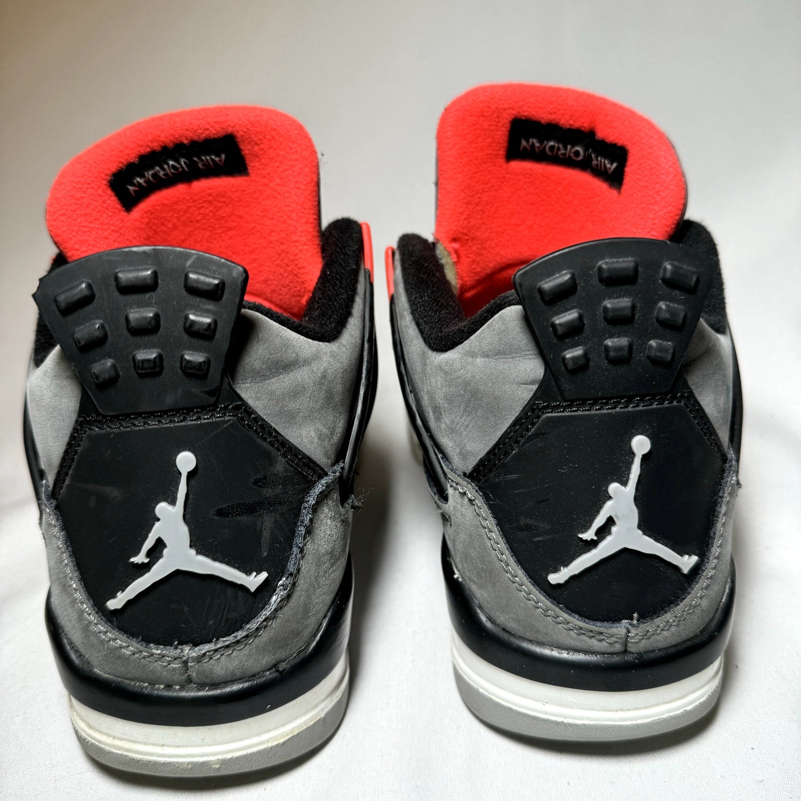 Air Jordan 4 Retro GS Infrared Kids Shoes - Size 5