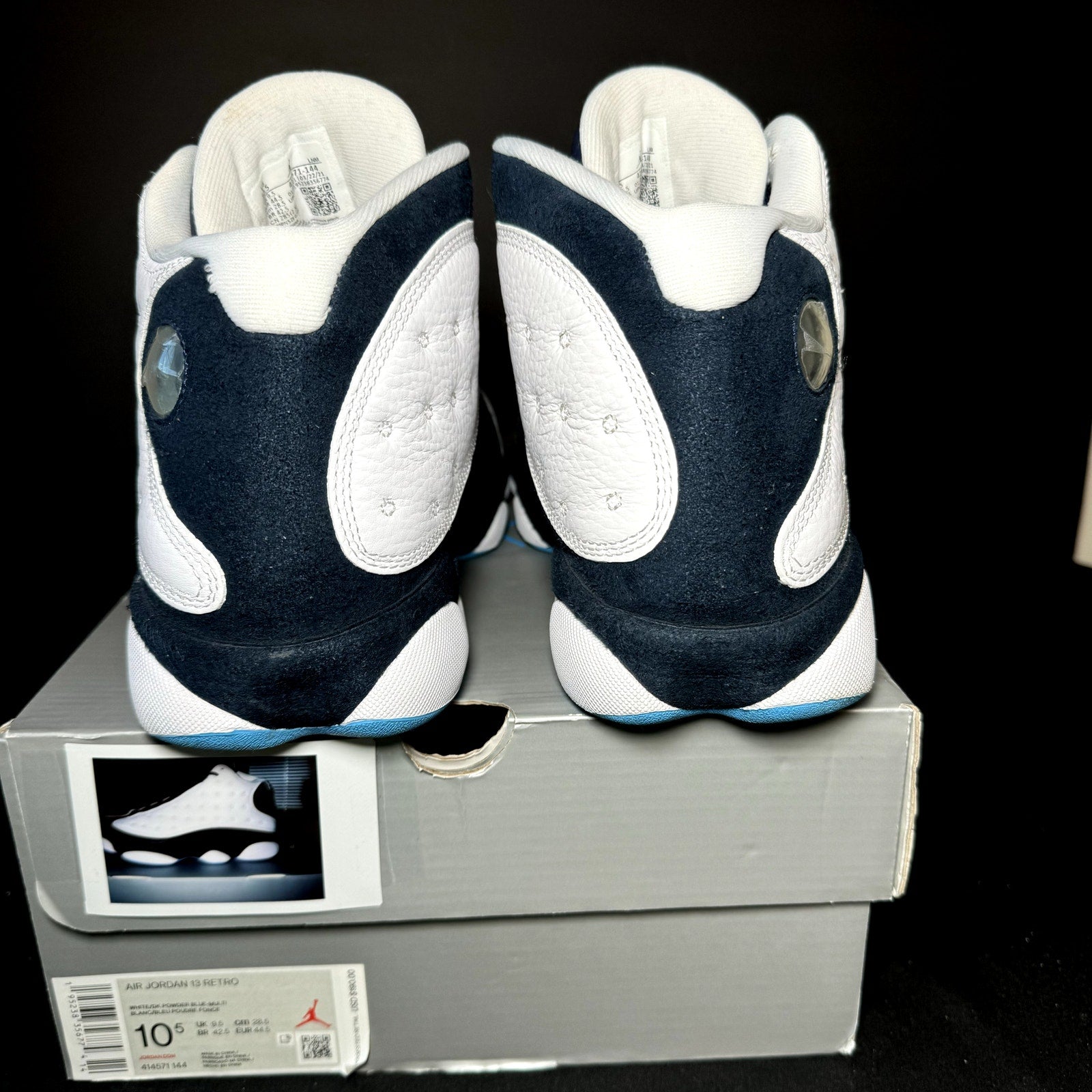 Air Jordan 13 Retro Obsidian Men's Shoes - Size 10.5