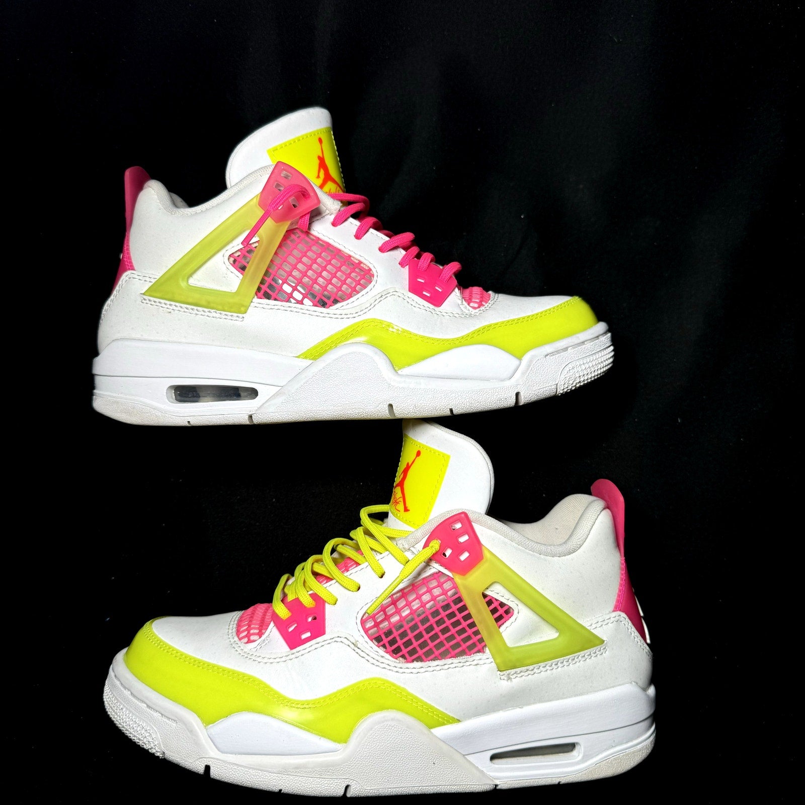 Air Jordan 4 Retro GS Lemon Venom 2020 Kids Shoes - Size 5.5