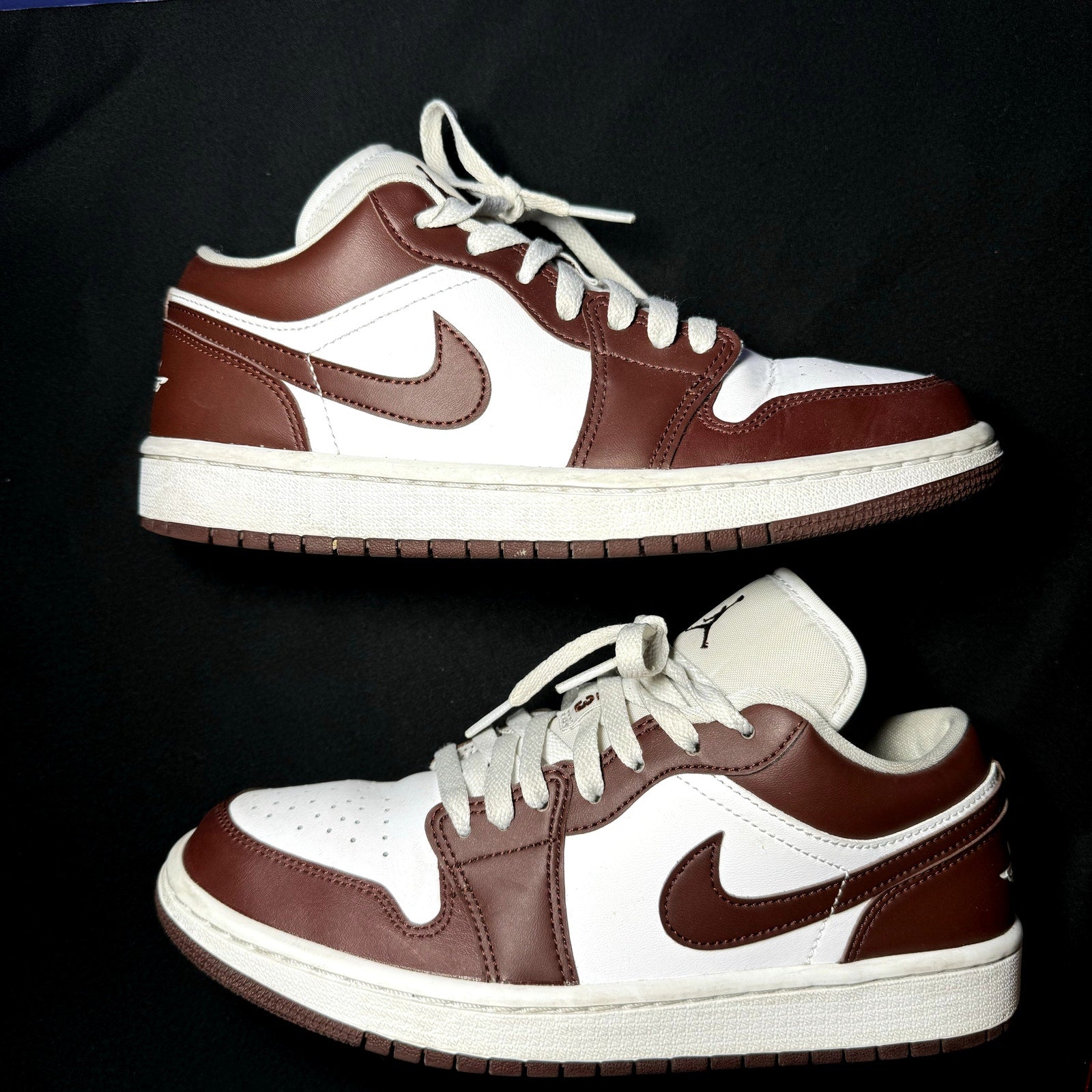 Air Jordan 1 Low Bronze Eclipse Women's Shoes - Size 8