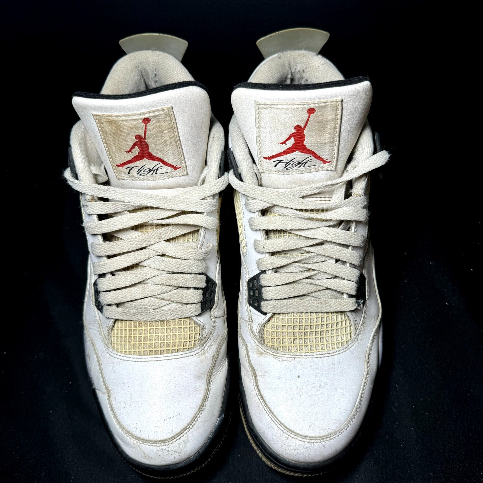 Air Jordan 4 Retro White Cement 2012 Men's Shoes - Size 10