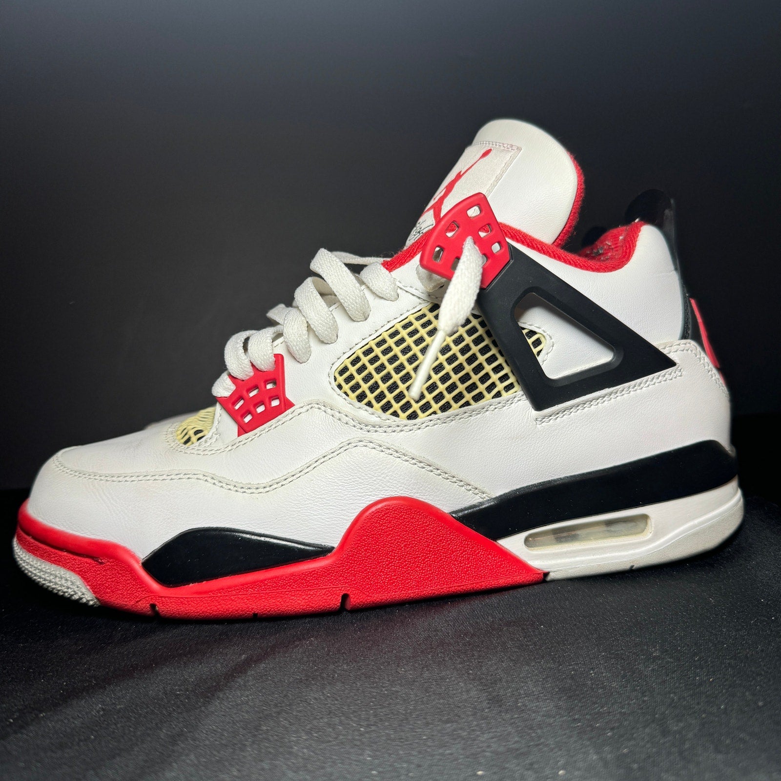 Air Jordan 4 Retro OG Fire Red 2020 Men's Shoes - Size 8