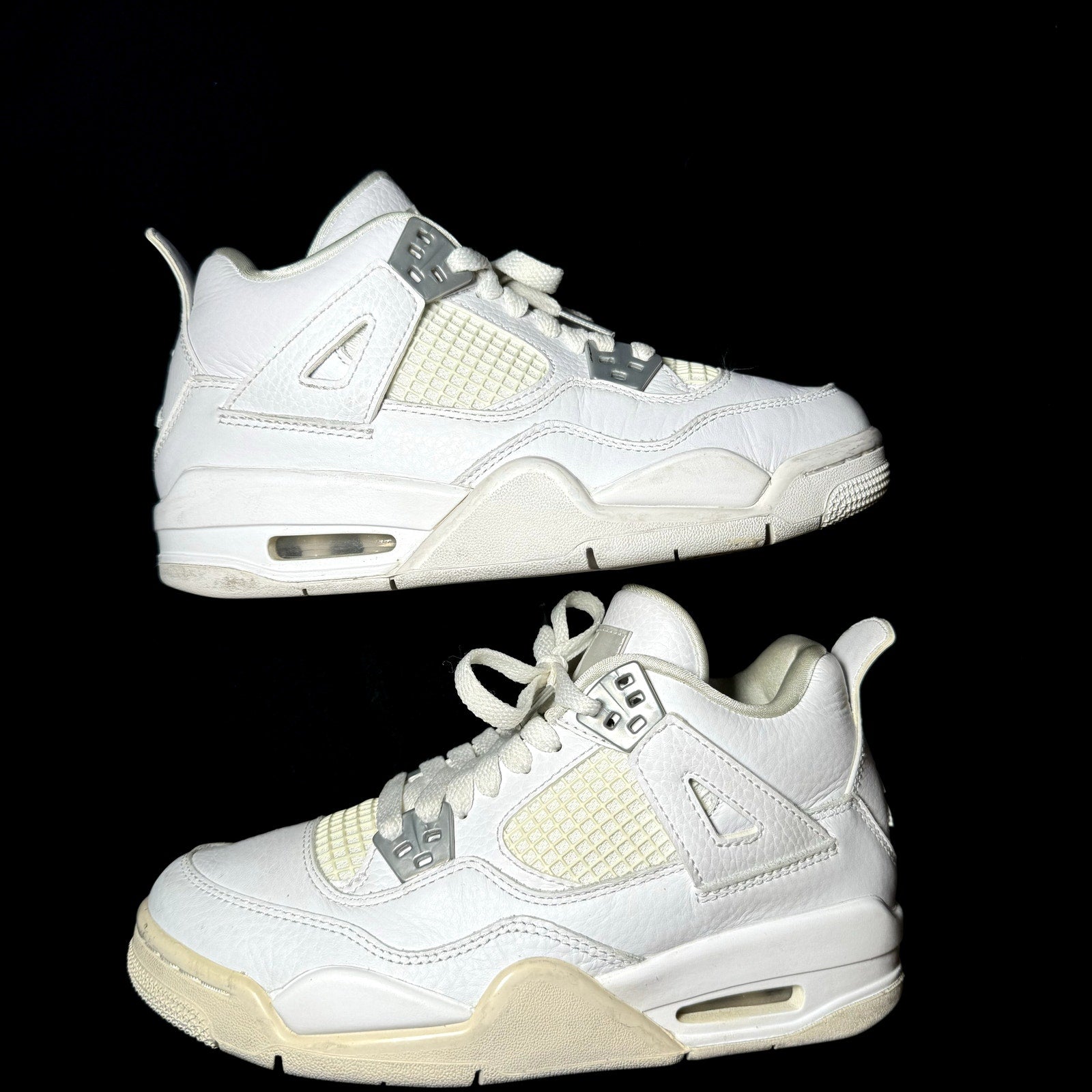 Air Jordan 4 Retro GS Pure Money 2017 Kids Shoes - Size 3.5