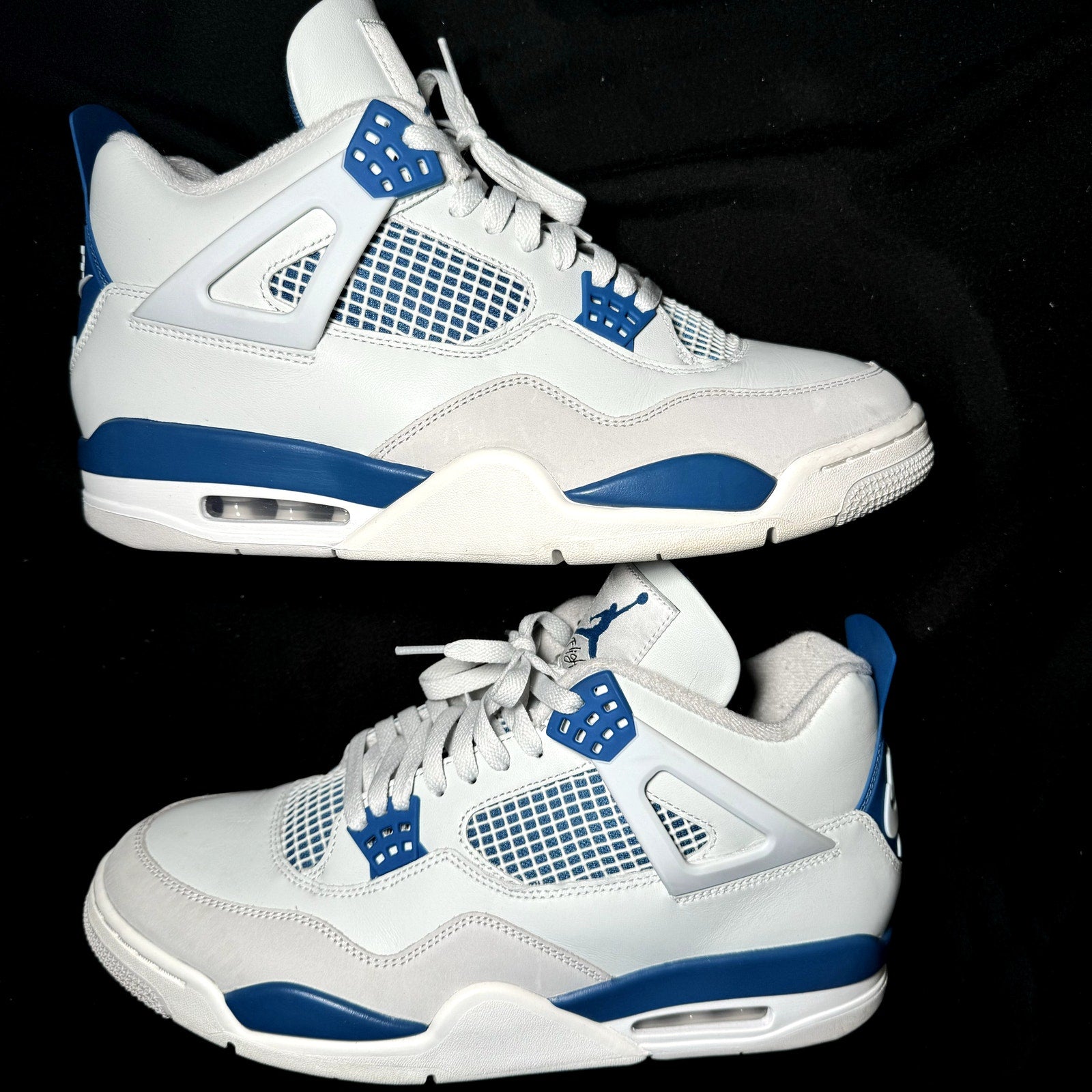 Air Jordan 4 Retro Military' Blue 2024 Men's Shoes - Size 12