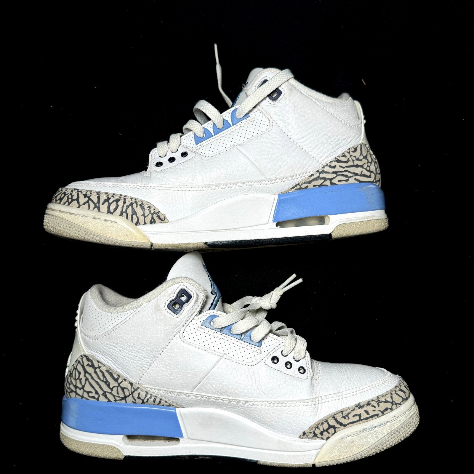 Air Jordan 3 Retro UNC Men's Shoes - Size 8.5