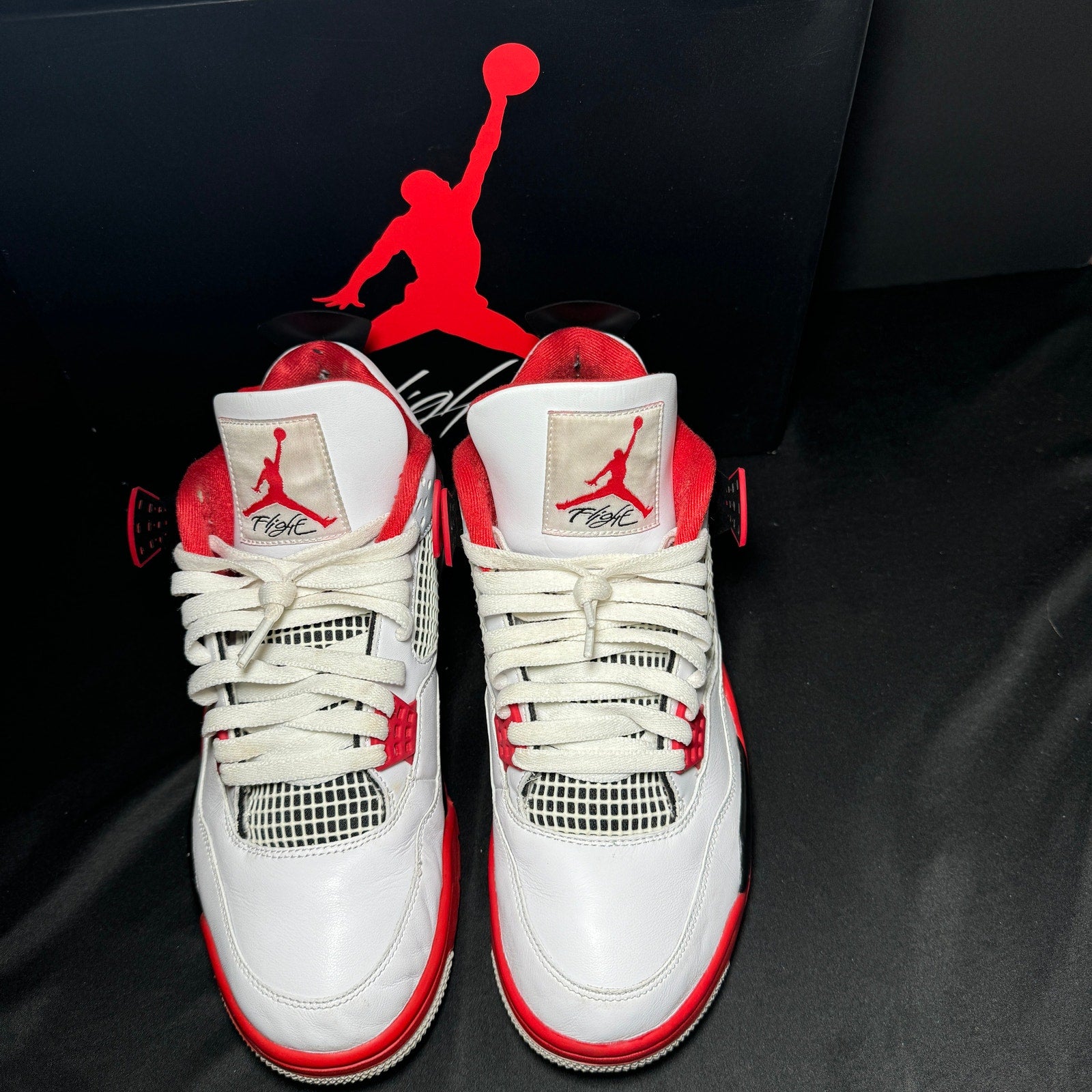 Air Jordan 4 Retro OG Fire Red 2020 Men's Shoes - Size 10.5