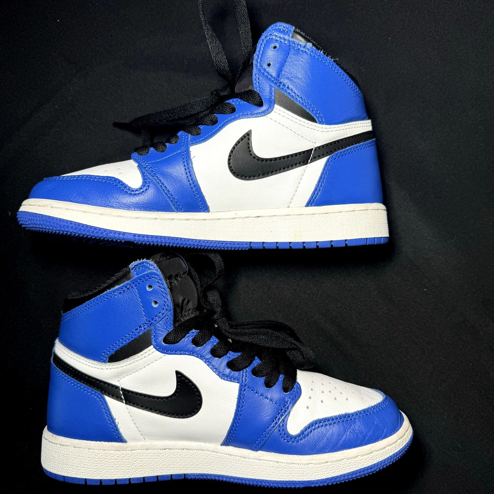 Air Jordan 1 Retro High OG BG Game Royal Kids Shoes - Size 4.5