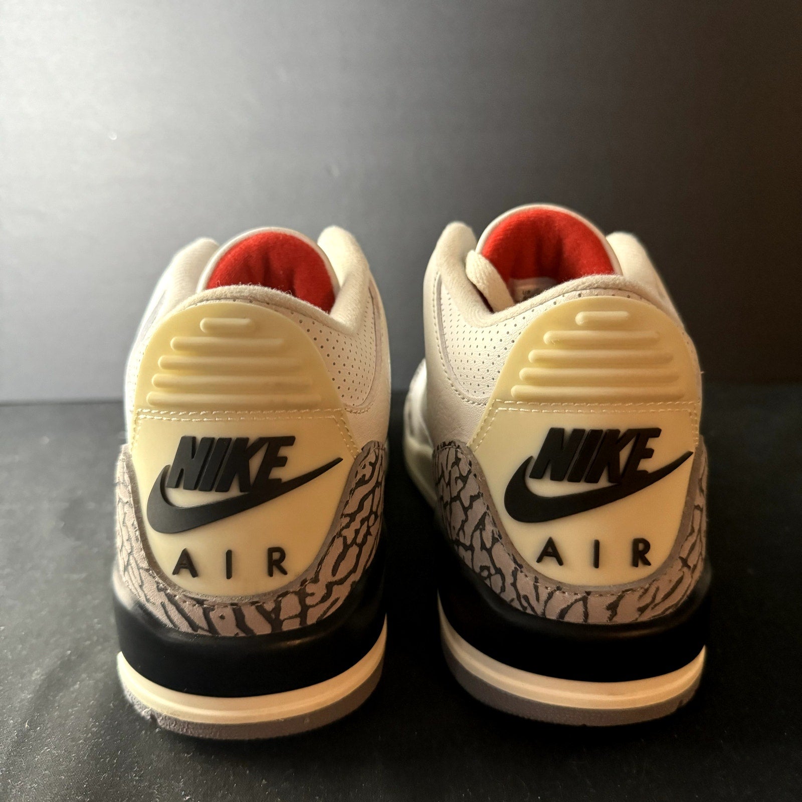 Air Jordan 3 Retro White Cement Reimagined Kids Shoes - Size 6