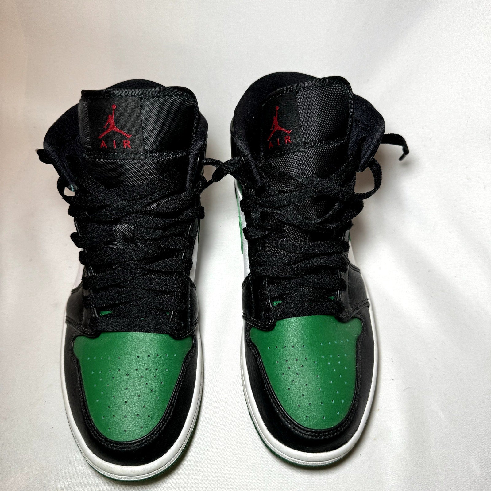 Air Jordan 1 Mid Pine Green Men's Shoes - Size 8