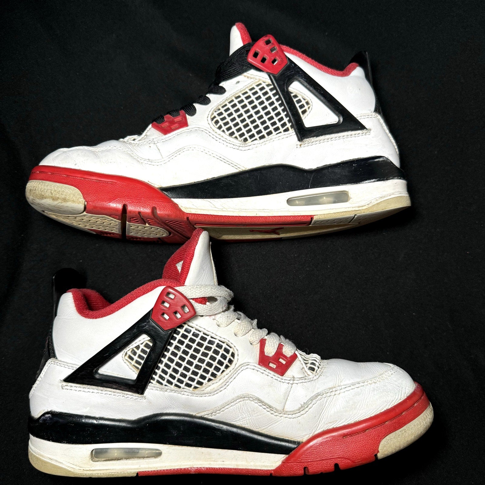 Air Jordan 4 Retro OG GS Fire Red 2020 Kids Shoes - Size 6.5