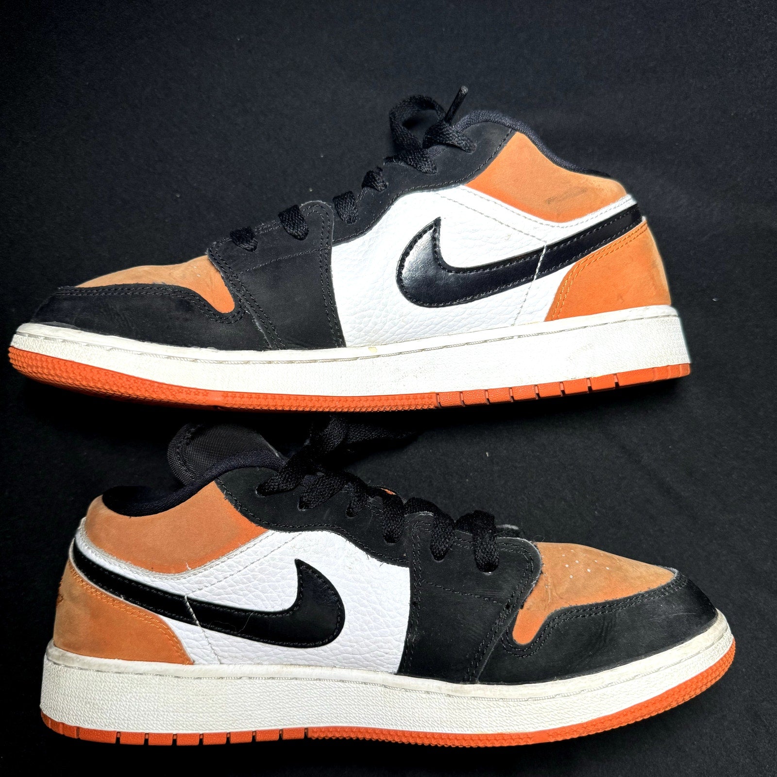 Air Jordan 1 Low GS Shattered Backboard Kids Shoes - Size 7