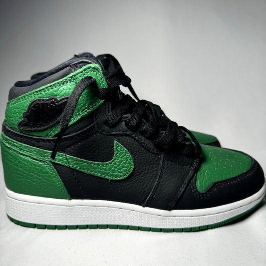 Air Jordan 1 Retro High OG GS Pine Green 2.0 Kids Shoes - Size 4