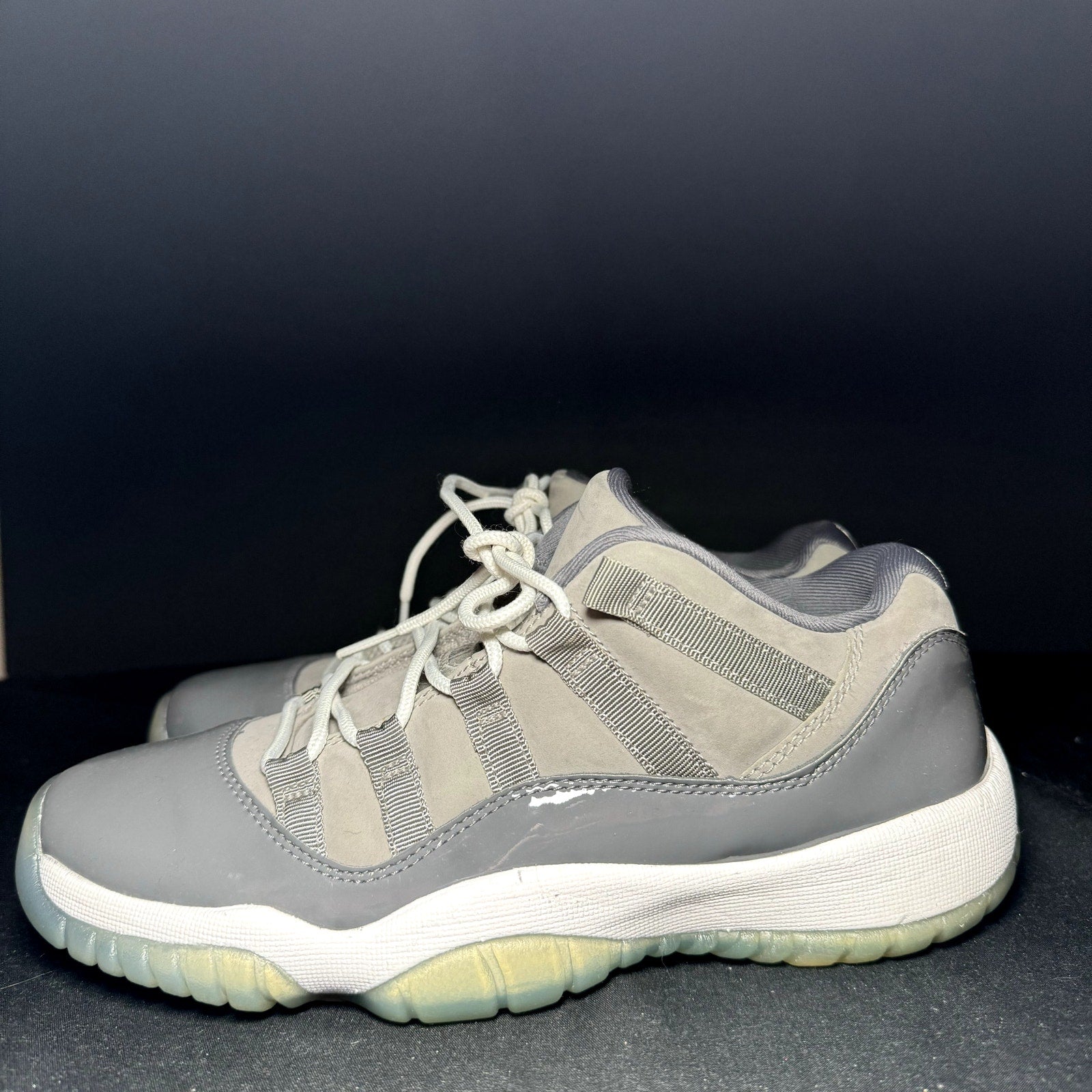 Size 6 - Nike Air Jordan 11 Retro Low BG Cool Grey Kids Shoes