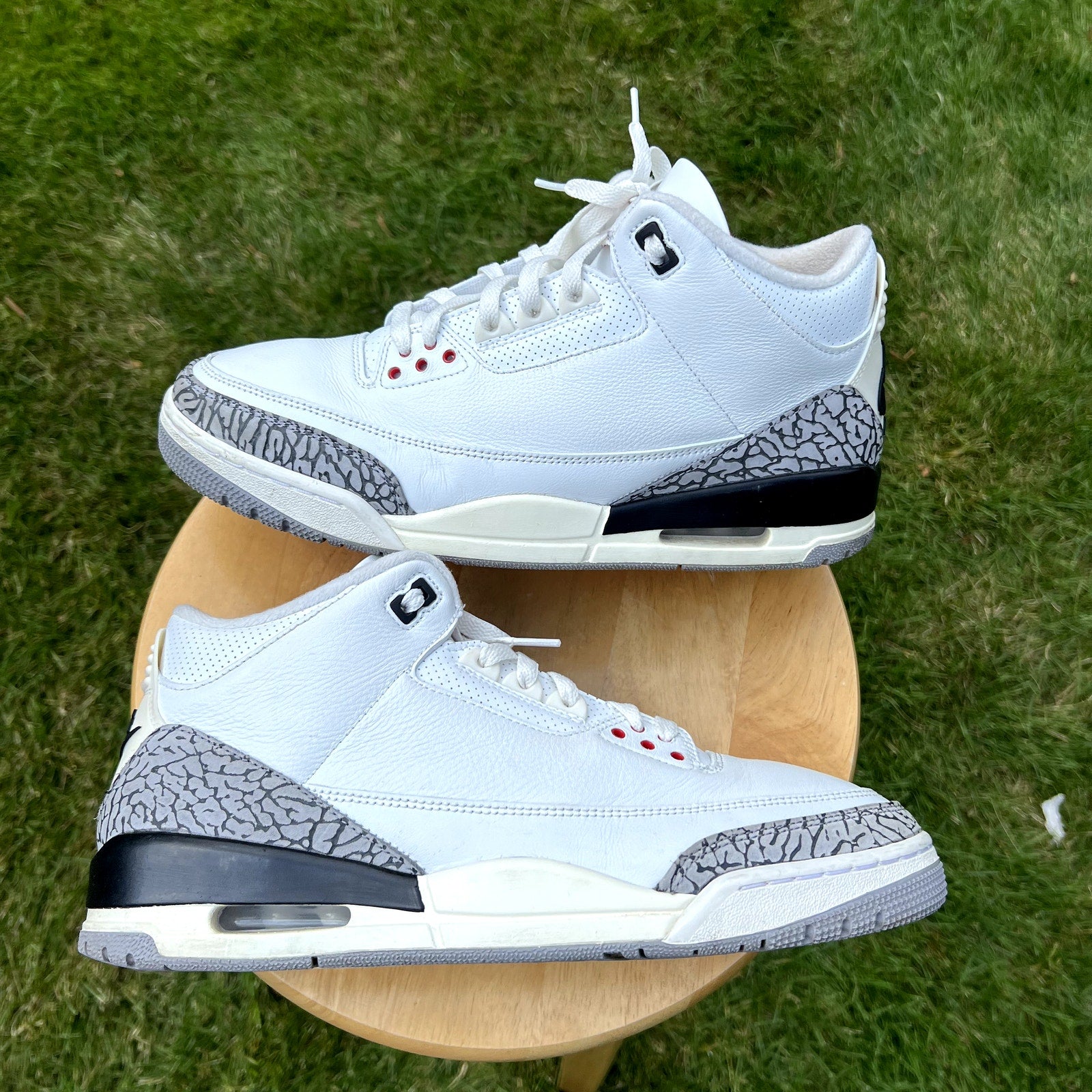 Air Jordan 3 Retro White Cement Reimagined Men's Shoes - Size 11.5