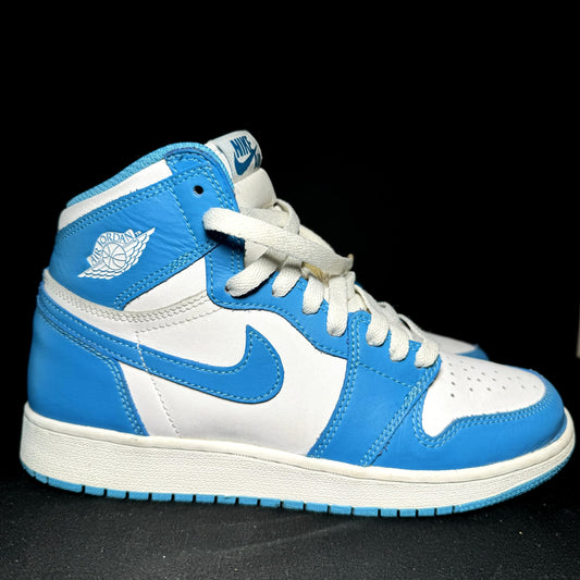 Air Jordan 1 Retro High OG BG UNC Kids Shoes - Size 6