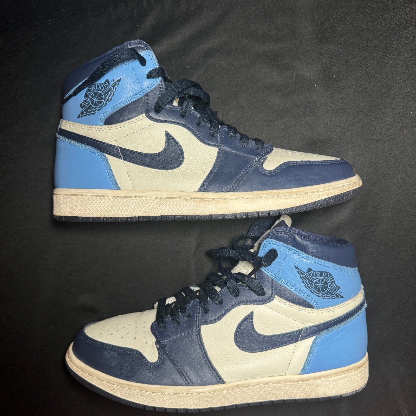 Nike Air Jordan I Retro High OG Obsidian Men's Shoes - Size 9