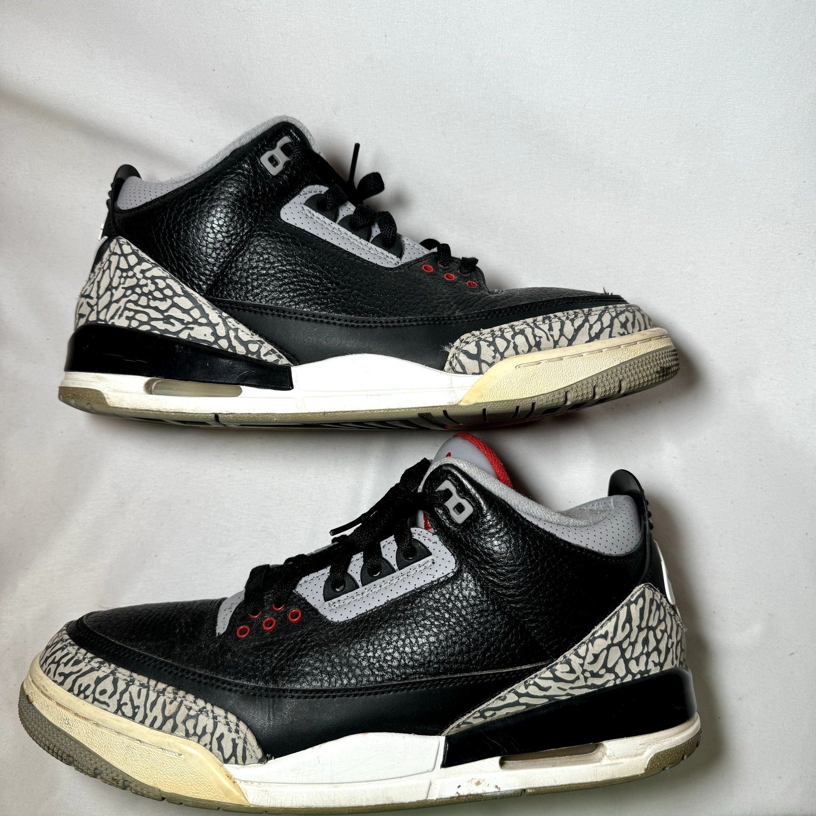 Air Jordan 3 Retro OG Black Cement 2018 Men's Shoes - Size 11.5