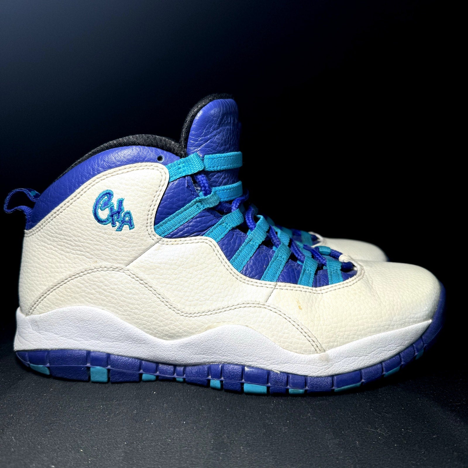 Air Jordan 10 Retro Charlotte Hornets Men's Shoes - Size 8