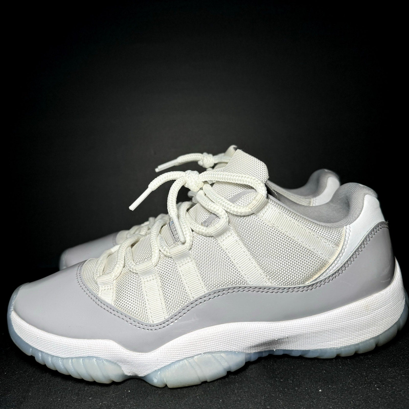 Air Jordan 11 Retro Low Cement Grey Men's Shoes - Size 9