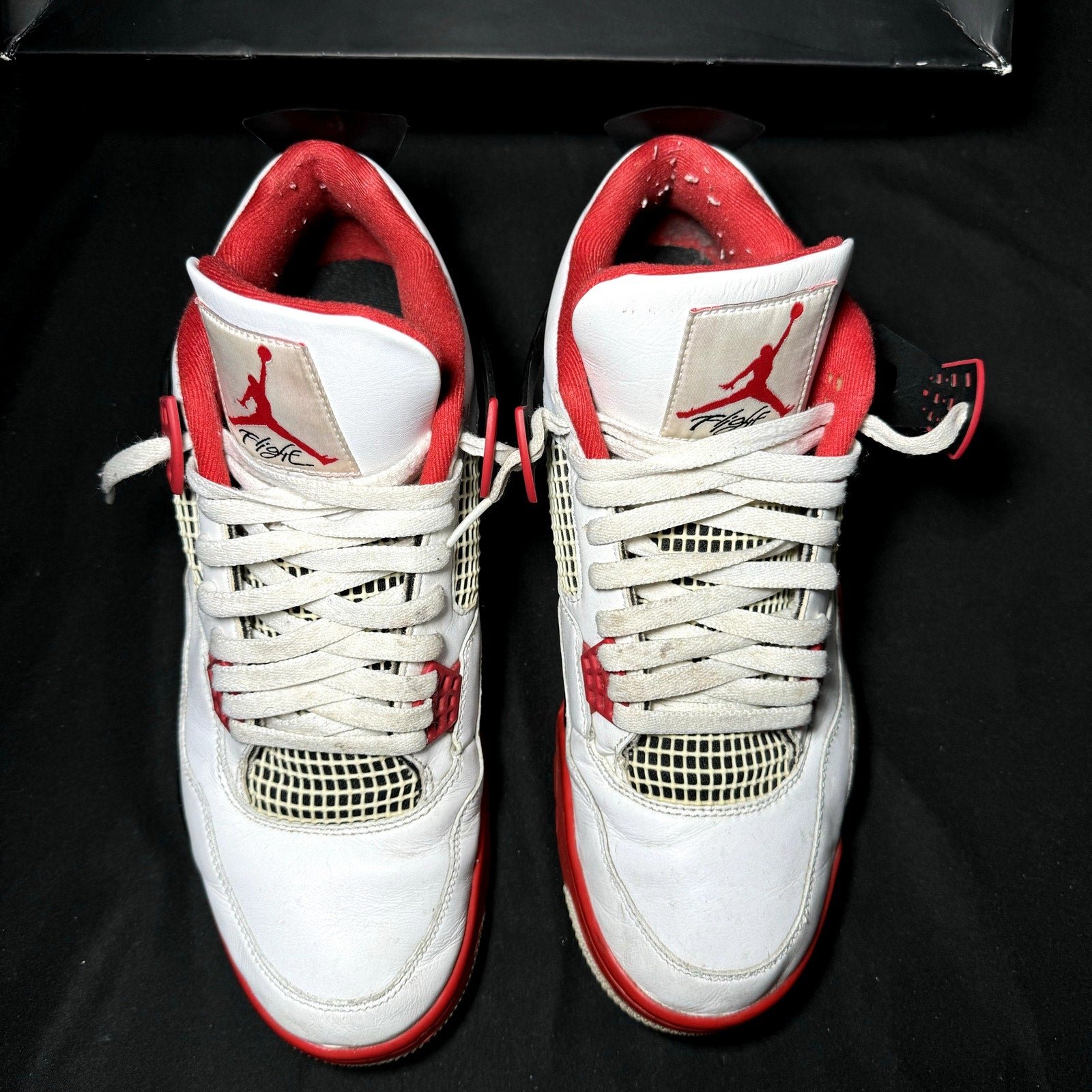 Air Jordan 4 Retro OG Fire Red 2020 Men's Shoes - Size 12