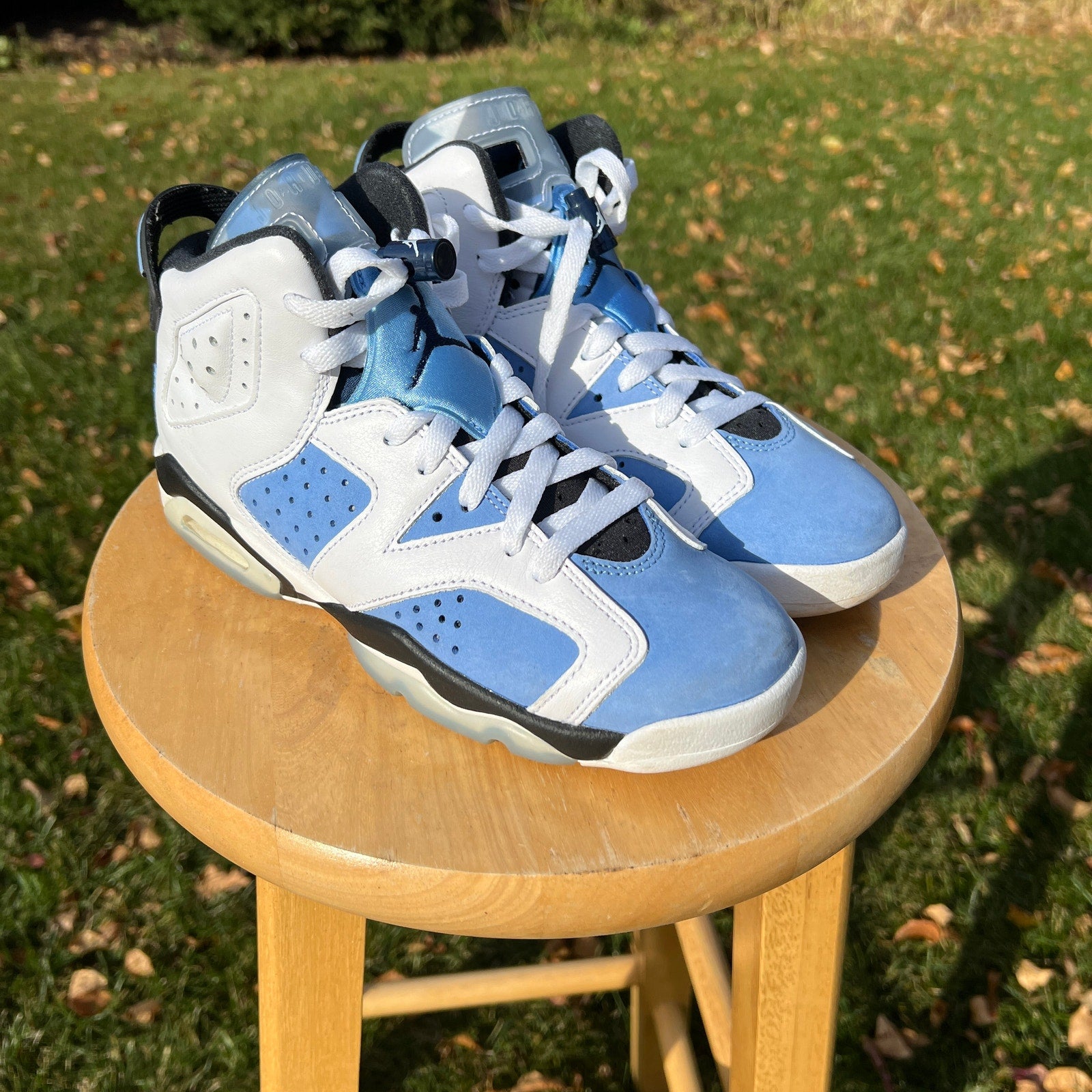 Air Jordan 6 Retro GS UNC Home Kids Shoes - Size 5.5