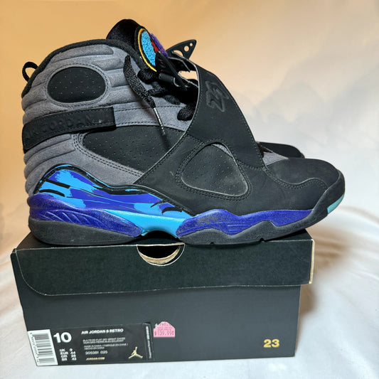 Air Jordan 8 Retro Aqua 2015 Men's Shoes - Size 10