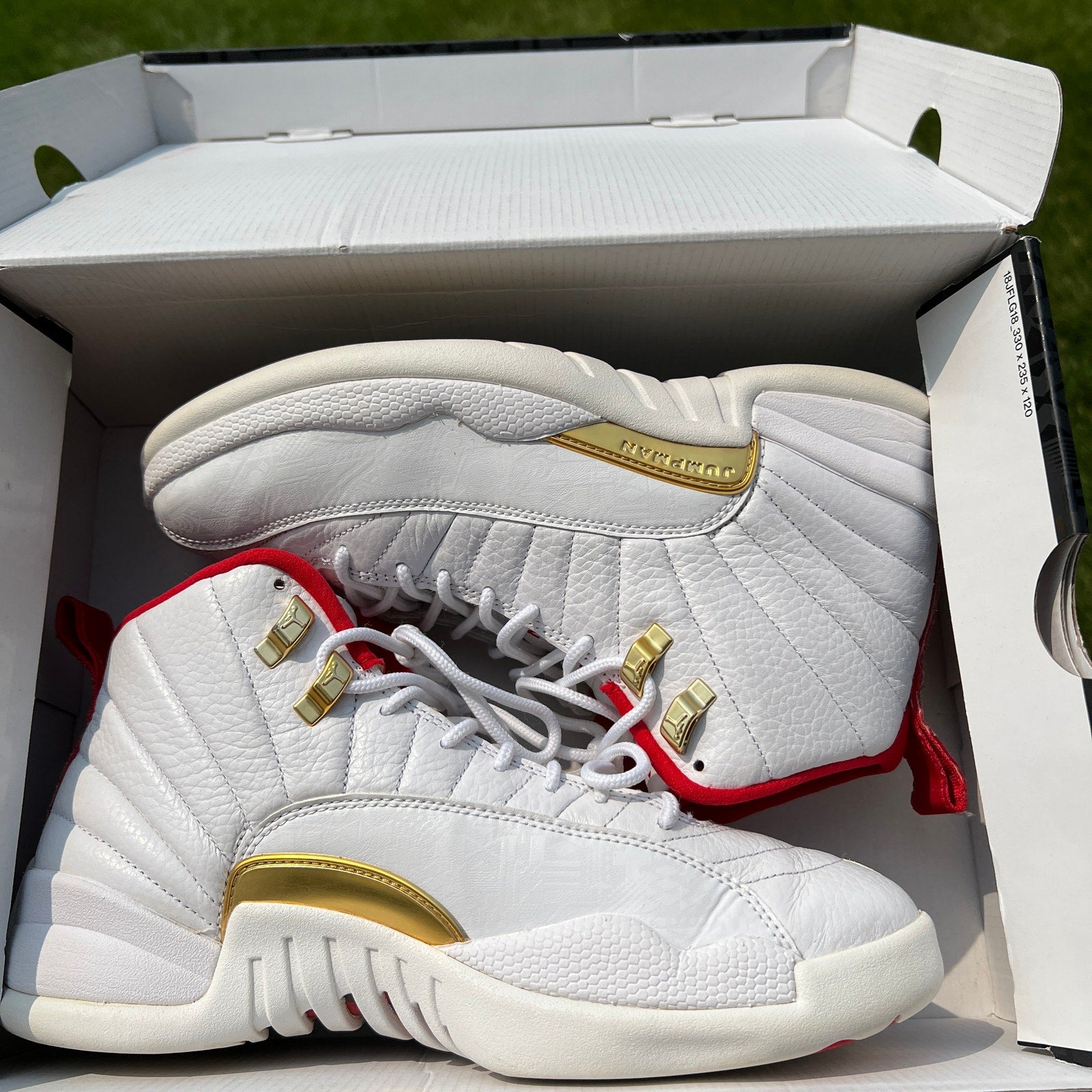 Air Jordan 12 Retro FIBA Men's Shoes - Size 8