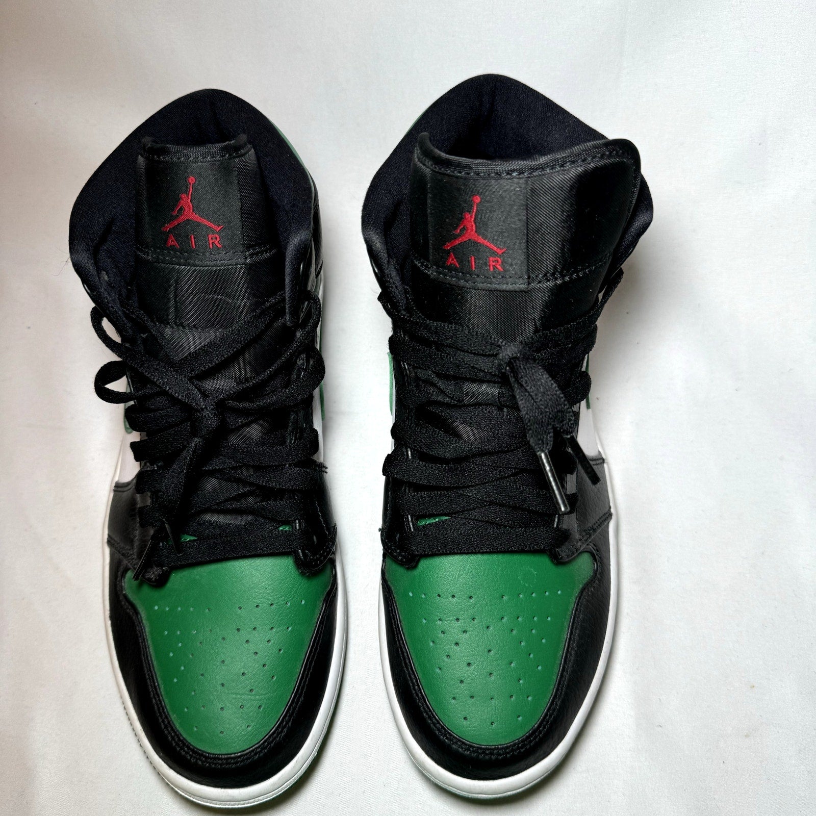 Air Jordan 1 Mid Pine Green Men's Shoes - Size 9