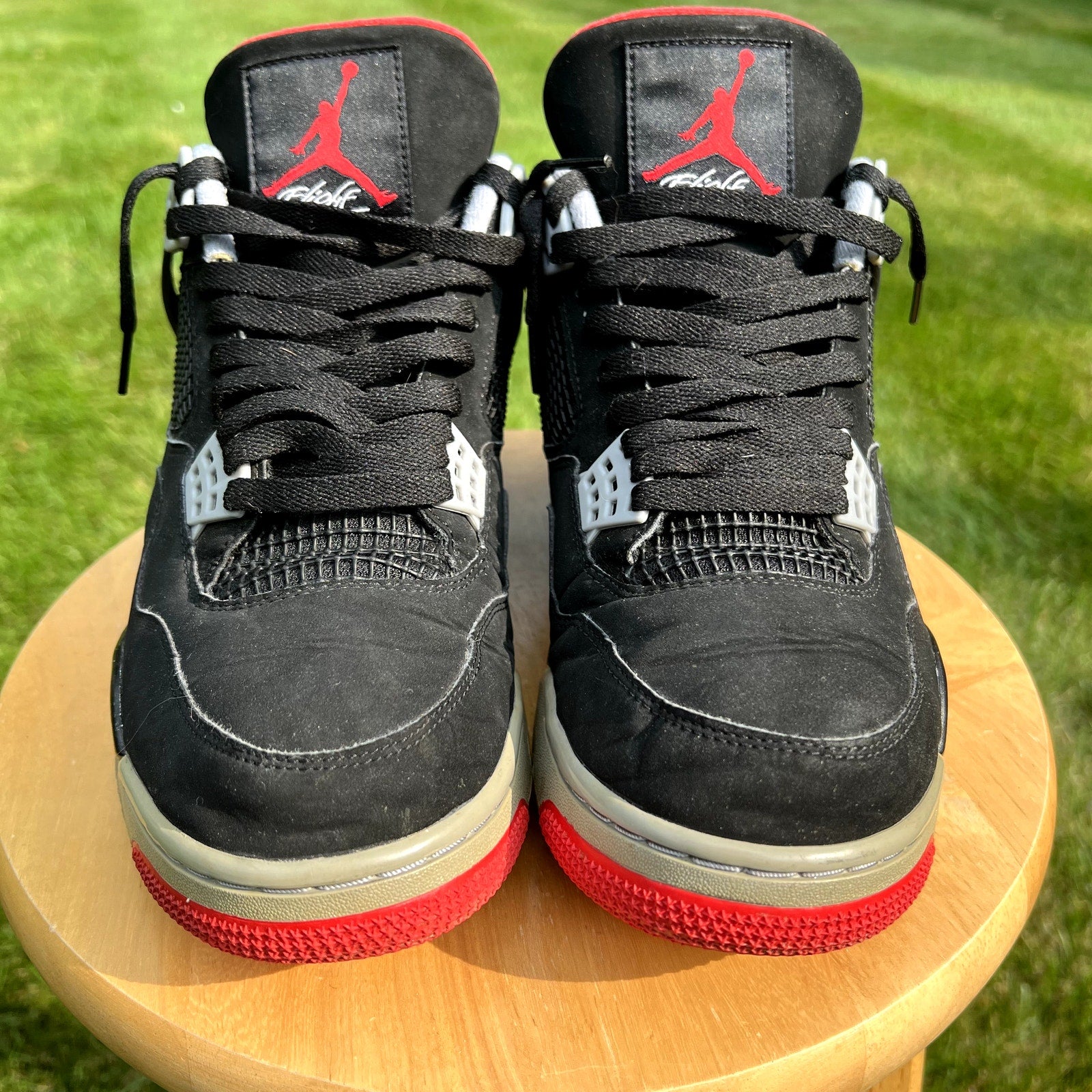 Air Jordan 4 Retro OG Bred 2019 Men's Shoes - Size 12