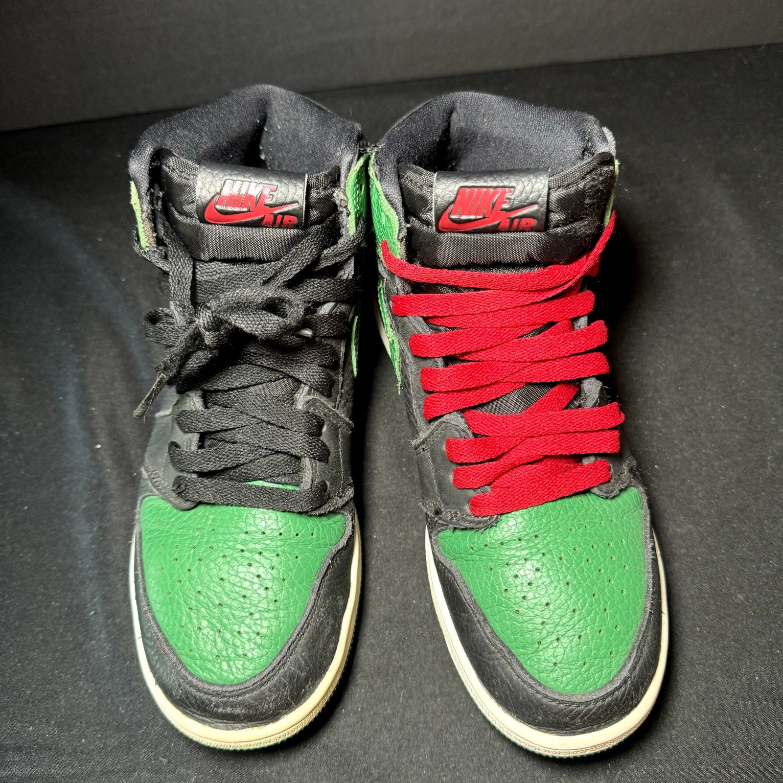 Air Jordan 1 Retro High OG GS Pine Green 2.0 Kids Shoes - Size 5