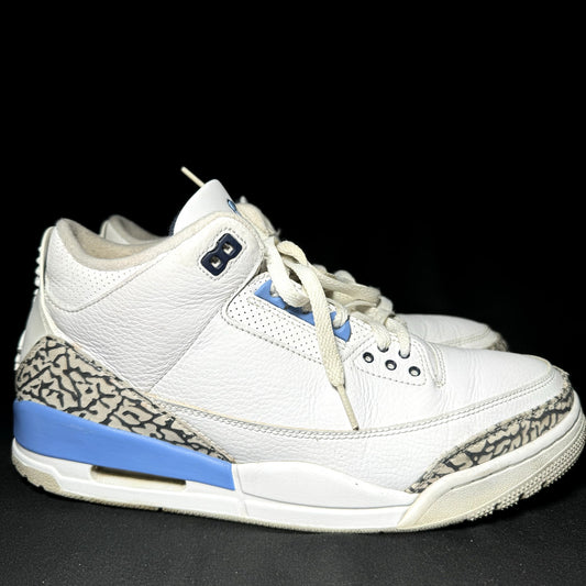 Air Jordan 3 Retro UNC 2020 Men's Shoes - Size 10.5