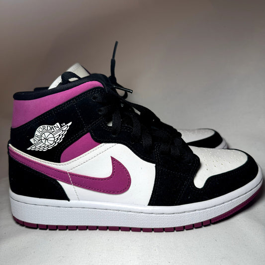 Air Jordan 1 Mid Cactus Flower Women's Shoes - Size 7.5